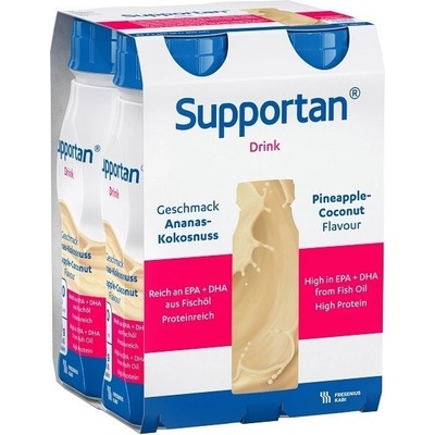 SUPPORTAN DRINK ANANAS-KOKOS POR SOL 4X200ML