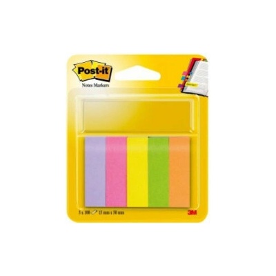 3M Záložky Post-it papierové 15x50mm