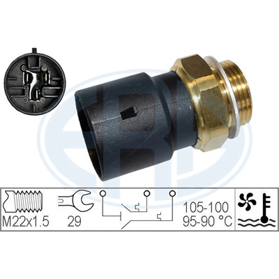 Teplotný spínač ventilátora chladenia ERA 330300