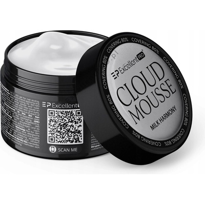 Excellent Pro stavební gel mléčný Cloud Mousse Milk Harmony 50g