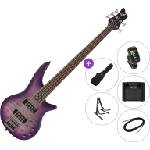 Jackson JS Series Spectra Bass JS3Q V Premium SET Purple Phaze 5-струнна бас китара