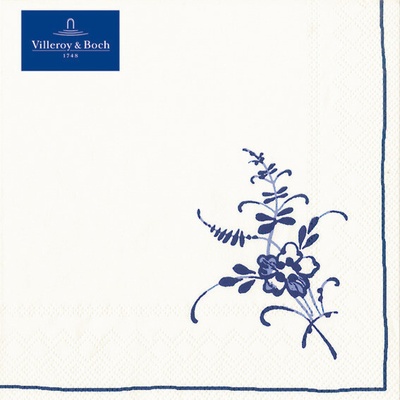 Villeroy & Boch Papierové servítky biela 32,5x32,5 cm