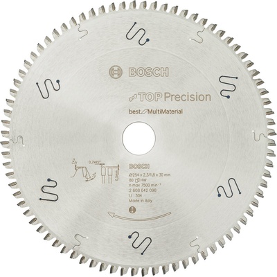 Bosch Pílový kotúč do okružných píl Top Precision Best for Multi Material 2608642098