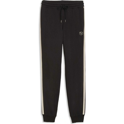 Puma ESSENTIALS ELEVTED SWEAT TR PANTS CL černá Bílá