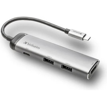 Verbatim USB хъб, Verbatim USB-C Multiport Hub USB 3.1 Gen1/USB 3.0/HDMI (49140)