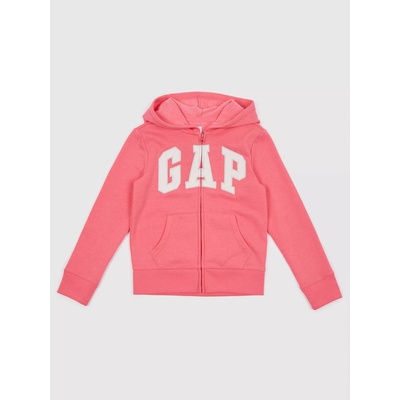 GAP Детски суитчър Gap logo с цип GAP GAP | Rozov | Момичешки | 98-110
