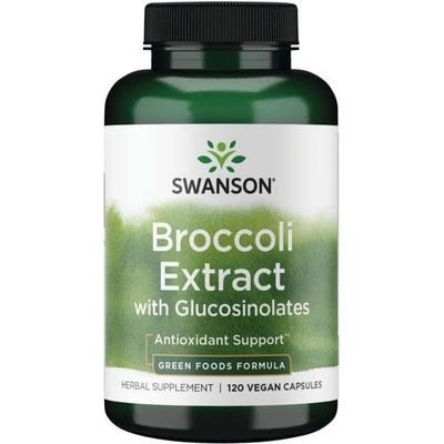 Swanson Broccoli Extract with Glucosinolates 120 kapslí 600 mg