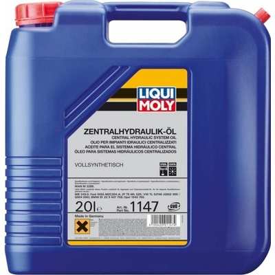 Liqui Moly 1147 Kapalina do centrálních hydraulických systémů 20 l