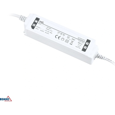 Bemko hermetický LED napájecí zdroj 12V 60W IP67 BM-B42-LDS2-060-12V