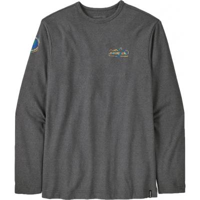 Patagonia Мъжки пуловер Patagonia LW Unity Fitz Wildrise Crew Jumper - Ink Black (017-3290-0112)