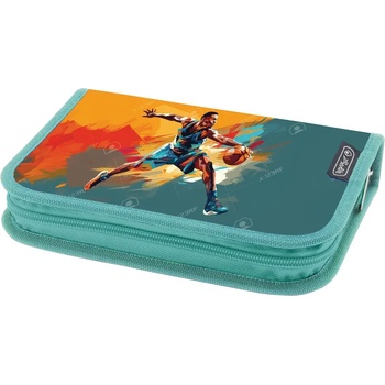 Herlitz Несесер с 34 части, 2 крила, BASKETBALL - herlitz