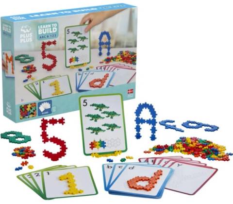 Plus-Plus Abeceda čísla 600 dielov