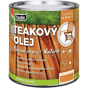 Perdix teakový olej 0,75 l transparent