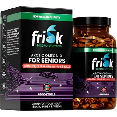 Frisk Original Omega-3 for Families [60 Гел капсули]