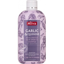 Milva Šampón s cesnakom a chinínom pre zrýchlený rast vlasov 200 ml