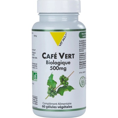 Vit’All+® Зелено кафе 500 mg 60 капсули | Vit’All+® (676628 (CAFE) VP)