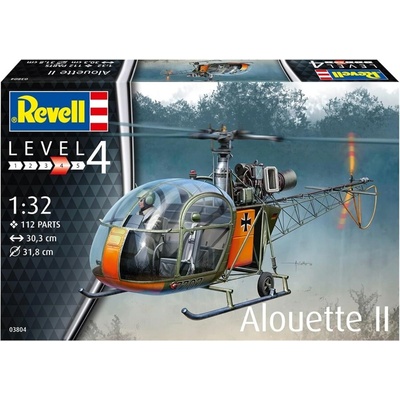 Revell Сглобяем модел, Revell, Хеликоптер - Alouette II