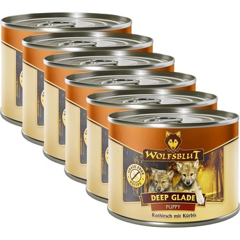Wolfsblut Консерва Wolfsblut Deep Glade Puppy 6 x 200 г
