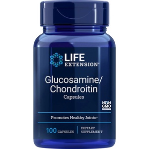 Life Extension Glucosamine & Chondroitin / Глюкозамин с Хондроитин х 100 капсули (00522 LE)