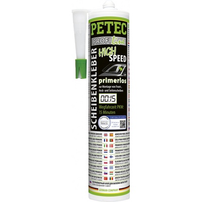 PETEC 84300 Rychlé lepidlo na skla karosérií 290 ml