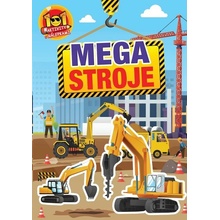 Megastroje 101 aktivity s nálepkami