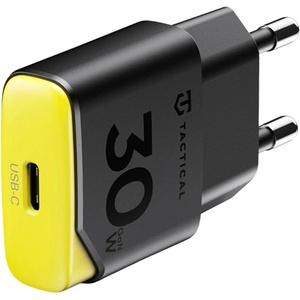 Tactical MINIMI мрежово зарядно устройство с Type-C конектор, 30 W, бързо зарядно, ЧЕРНО 57983128781 (57983128781)
