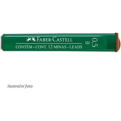 Faber-Castell Grafitové tuhy Mine Polymer 0,5 mm B 521501