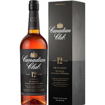 Canadian Club Classic 12y 40% 1 l (holá láhev)