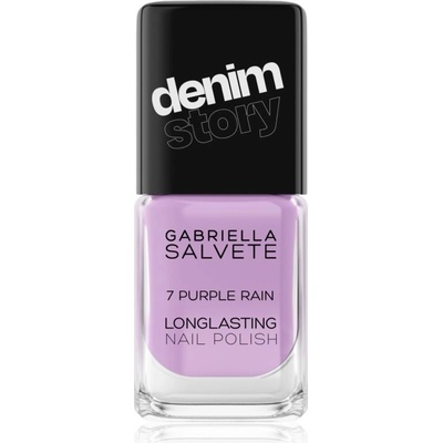 Gabriella Salvete Longlasting Enamel Denim Story dlhotrvajúci lak na nechty odtieň 07 Purple Rain 11 ml