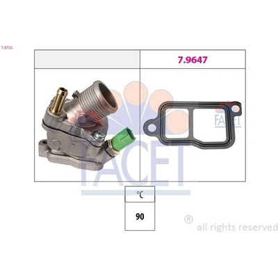 Termostat, chladivo FACET 7.8732 (78732)