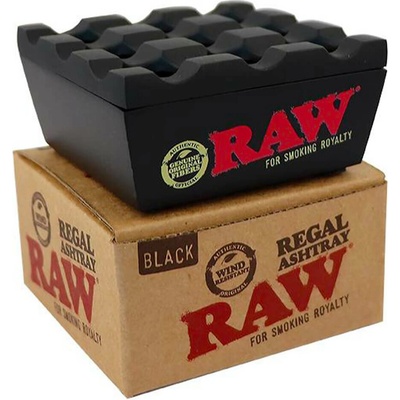 RAW Kovový popolník čierny