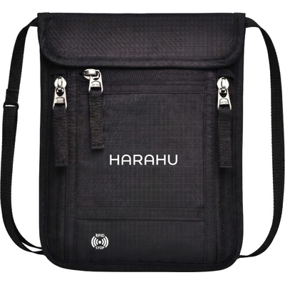 Harahu Crossbody Taška s RFID Legacy Čierna