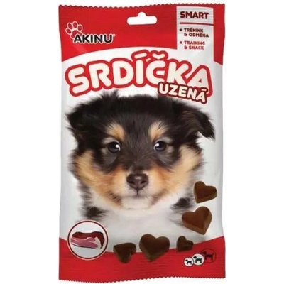 Akinu Srdíčka pamlsky uzená 60 g