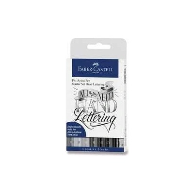Faber-Castell 267118 Pitt Artist Pen Hand Lettering 9 kusů