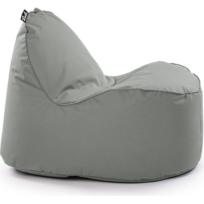Tuli sedací vak Moka nesnímateľný poťah polyester svetlo sivá
