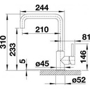 Blanco MILI antracit 523103