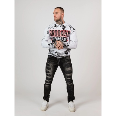 Cipo & Baxx pánske tričko CL487 white