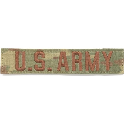 Nášivka jmenovka "U.S. ARMY" VELCRO OCP®