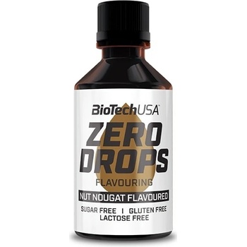 Biotech zero Drops Nut Nougat 50 g