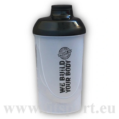 PROM-IN Šejkr We build your body 600ml černý černé víčko
