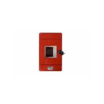 Cabinet for line switch 1x4 moduly surface-mounted red 42 RV GW42206