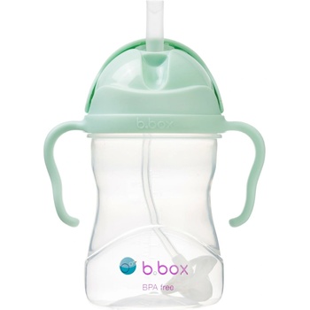 b.box Бутилка със сламка b. box - Sippy cup, 240 ml, Pistachio (BX520)