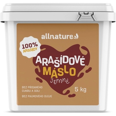 Allnature Arašídový krém jemný 5 kg