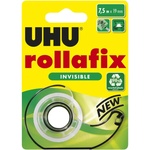 UHU самозалепваща лента Rollafix Invisible Dispenser Blister 7.5 м