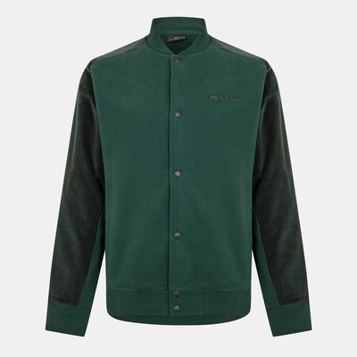 PS Paul Smith Яке PS Paul Smith Men's Cord Bomber Varsity Jacket - Green 38