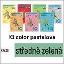 Barevné papíry Papír IQ Color A4 80 g MG28 středně zelená 500listů