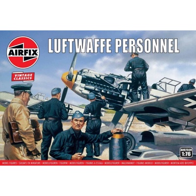 Airfix Plastikový model vojáků A00755V Luftwaffe Personnel 1:76