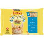  Храна за котки Friskies със сьомга 4*85гр