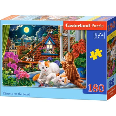 CASTORLAND Koťata na střeše 180 dielov