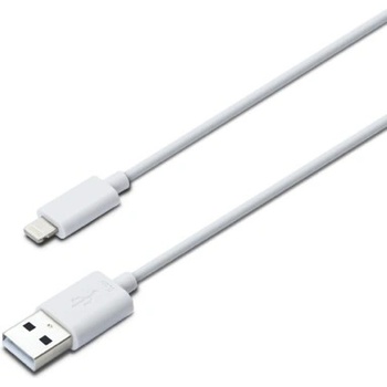 iLuv USB кабел за iPhone, iPad, iPod с Lightning - iLuv Premium Lightning Cable (бял) (ICB263WHT)